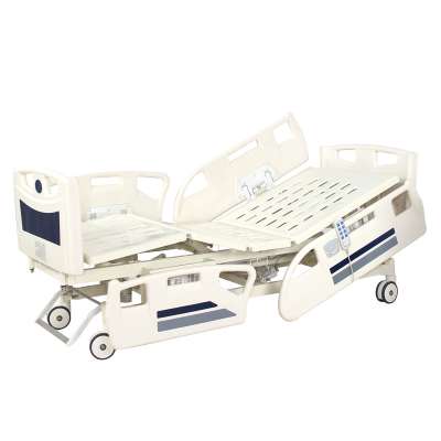 C01-1 Three Function Electrical Hospital Medical Bed With New ABS Head Board And Central Brake