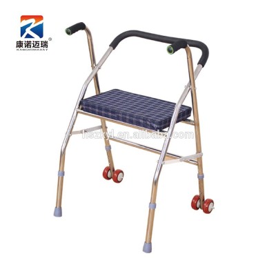 Z033 Newest Design 2 Wheel Walker With Seat For Old People